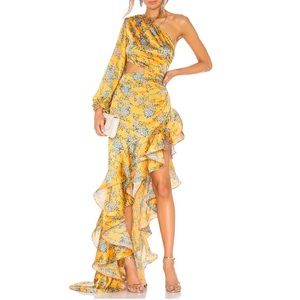 Bronx and Banco Hanna Dress Yellow XS